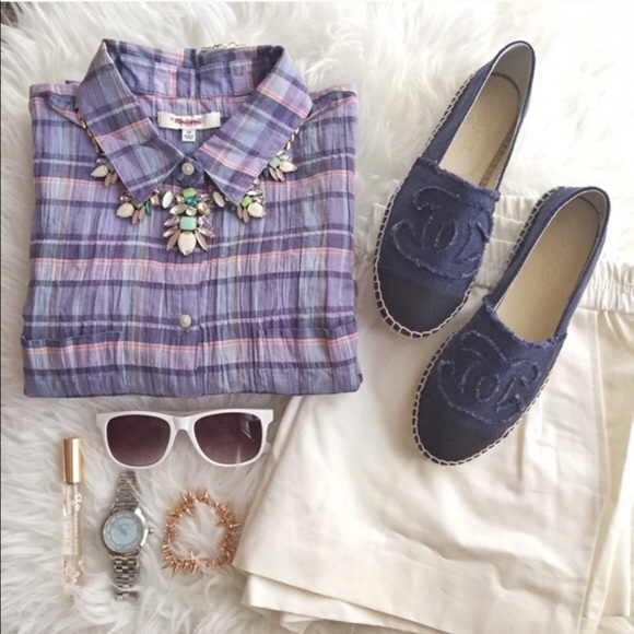 Chanel Denim Espadrilles - Picture 5 of 5